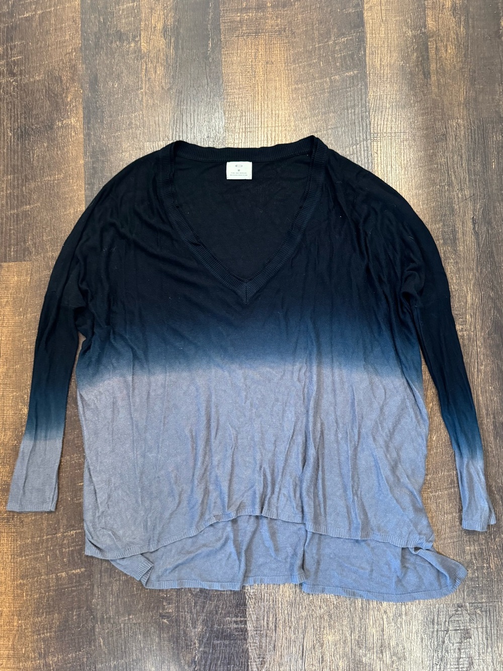 Pins & needles dip dye sweater